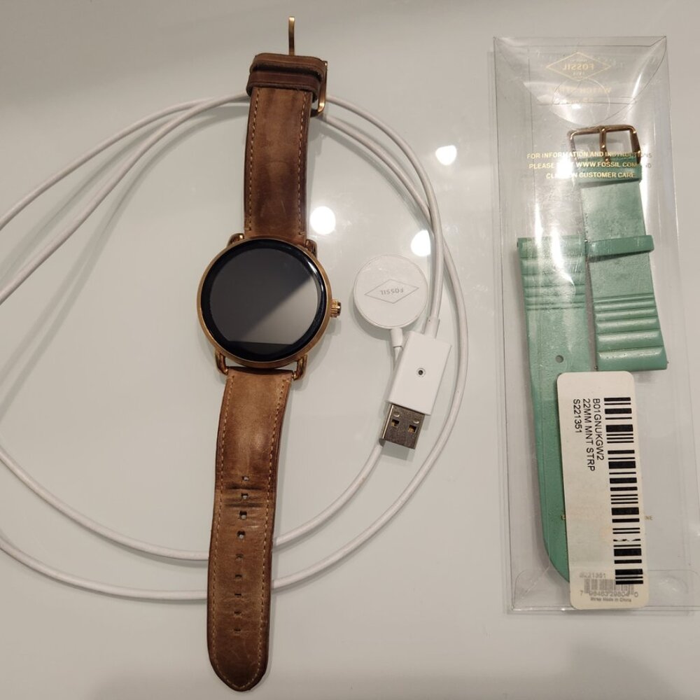 Fossil Q Wander Smart Watch W/Additional Watch Ba… - image 1
